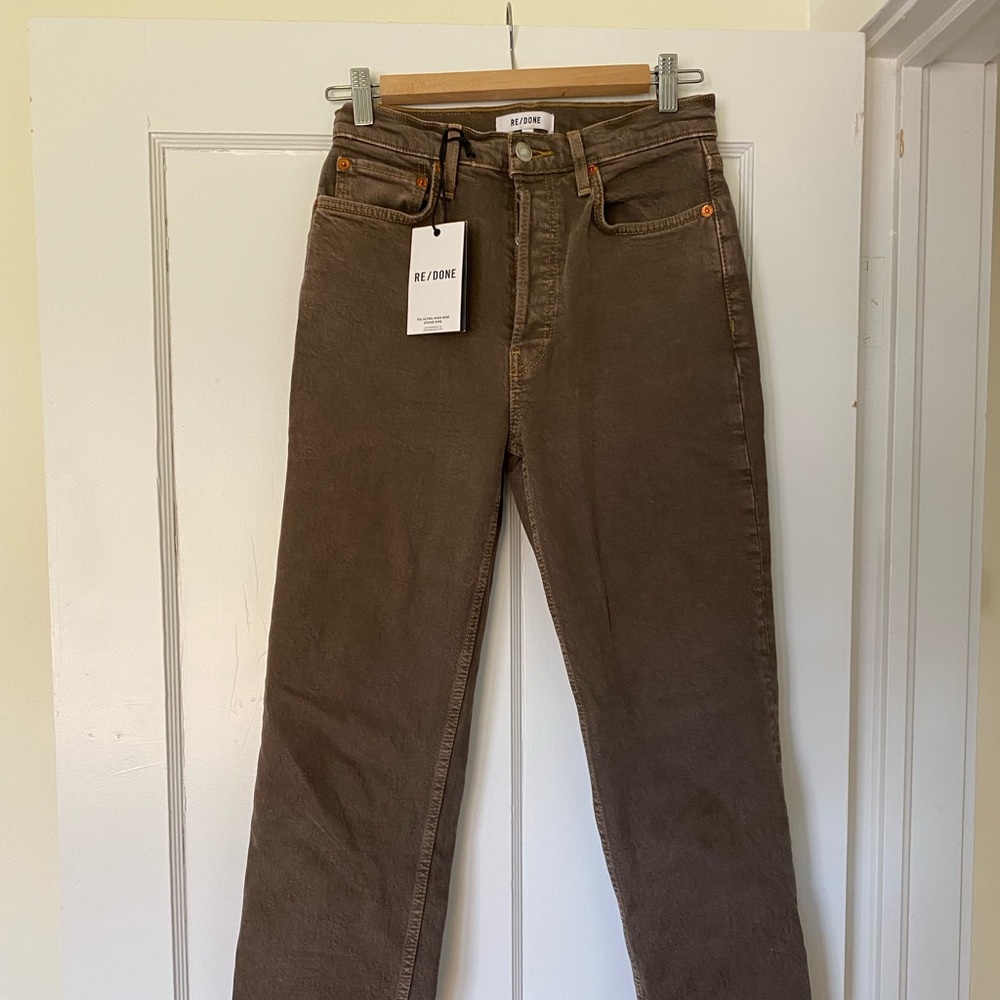 RE/DONE 70s Ultra High Rise Stove Pipe